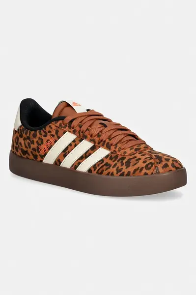 Semišové tenisky adidas VL Court 3.0