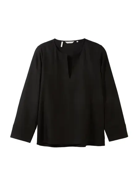 TOM TAILOR Blúzka  čierna