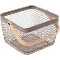 Ambia Home DEKORAČNÍ KOŠÍK šedá, světle hnědá