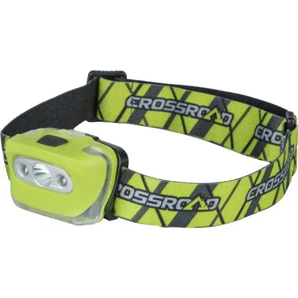 Crossroad MERGA Čelovka, světle zelená, velikost