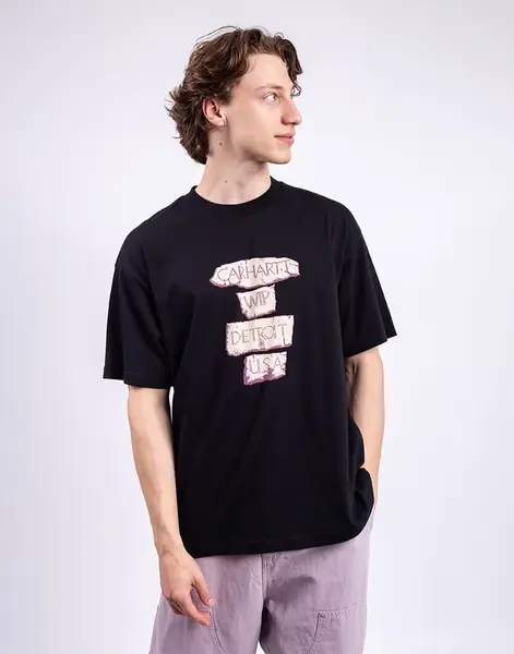 Tričko Carhartt WIP S/S Masterpiece T-Shirt Black