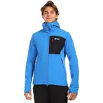 KILPI FRENI Pánska flísová mikina s kapucňou, modrá, veľkosť