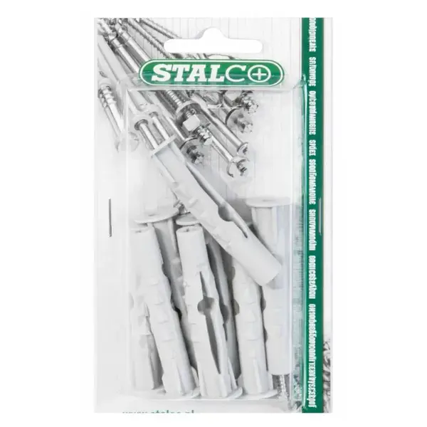 Hmoždinka univerzální, do dutých materiálů, 6 x 35 mm, STALCO, bal.20 ks