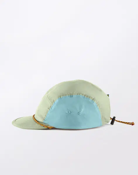 Klättermusen Runa Five Panel Cap Sea Foam - Mineral Blue