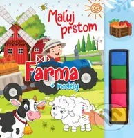 Maľuj prstom Farma - kniha z kategorie Omalovánky, vystřihovánky, papír