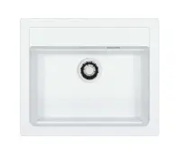 Alveus Atrox - Granitový drez 59x50 cm, Quick-Close, glacier 1149201