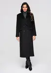 Edoti Women's long wool coat LARICA OW-COLC-0100 v4