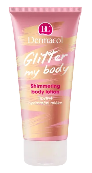 DERMACOL Glitter my body - Třpytivé hydratační tělové mléko 200 ml