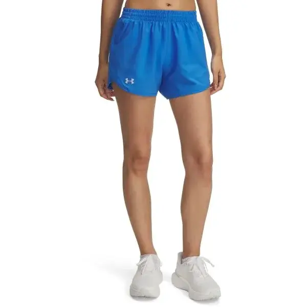 Under Armour FLY BY 3'' Dámské kraťasy, modrá, velikost S