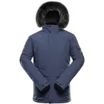 ALPINE PRO WERD 2 Pánská zimní bunda, tmavě šedá, velikost 5XL