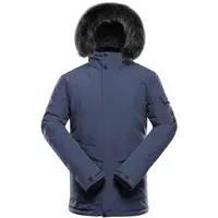 ALPINE PRO WERD 2 Pánská zimní bunda, tmavě šedá, velikost 5XL