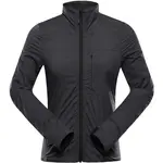 ALPINE PRO NOKEDA Dámska športová funkčná bunda, tmavo sivá, veľkosť