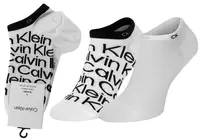 2PACK ponožky Calvin Klein nízké bílé (701218714 002)