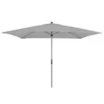 Slunečník s klikou Doppler ACTIVE 200x300 cm, světle šedá DP461437827