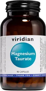 VIRIDIAN Magnesium Taurate (Taurát hořečnatý) 90 kapslí