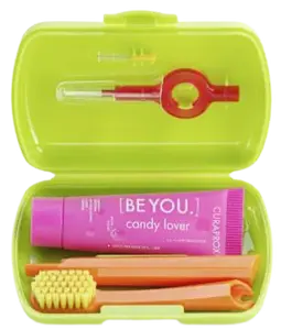 CURAPROX Travel set zelený