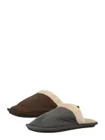 Trendyol Papuče  krémová / tmavohnedá / sivá