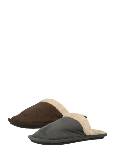 Trendyol Papuče  krémová / tmavohnedá / sivá