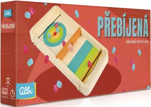 Přebíjená - Dřevěná stolní hra