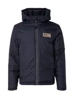 BLEND Prechodná bunda  hnedá / čierna