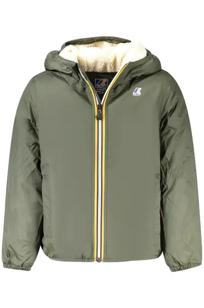 Dětská zelená zimní bunda K-WAY