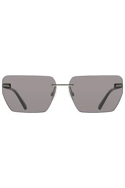 CALVIN KLEIN MEN'S SUNGLASSES SILVER
