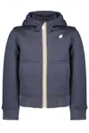 K-WAY BLUE SPORTS JACKET FOR CHILDREN