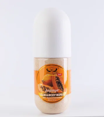 Gemre Pretty Cowry face and body scrub with papaya extract