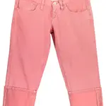 MELTIN'POT RED WOMEN'S PINOCCHIETTO TROUSERS