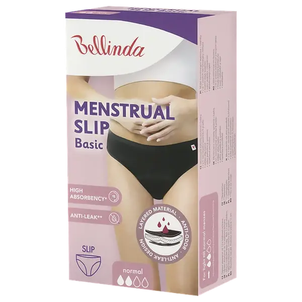 Bellinda 
BASIC MENSTRUAL SLIP NORMAL - Period panties - black