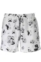 KARL LAGERFELD BEACHWEAR SWIMSUIT BOTTOM MEN WHITE