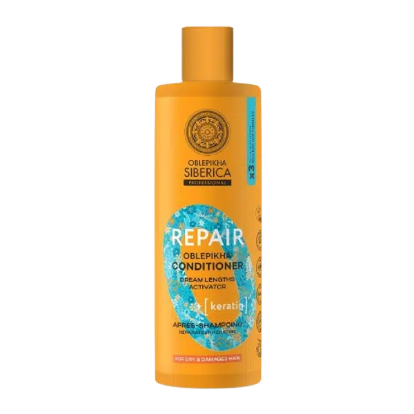 NATURA SIBERICA Oblepikha O Repair Regenerační kondicionér s keratinem 400 ml
