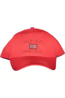 Červená kšiltovka Norway Nautical