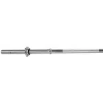 inSPORTline Vzpěračská tyč  RB-47T rovná 120cm/30mm se závitem a objímkami