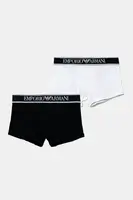 Dětské boxerky Emporio Armani 2-pack tmavomodrá barva, EB000488 AF16036