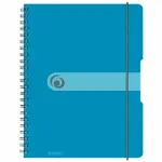 Herlitz - Spirálový blok A4/80 listů, světle modrý
