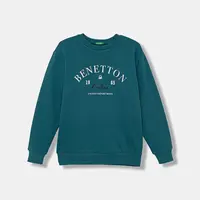 Dětská bavlněná mikina United Colors of Benetton