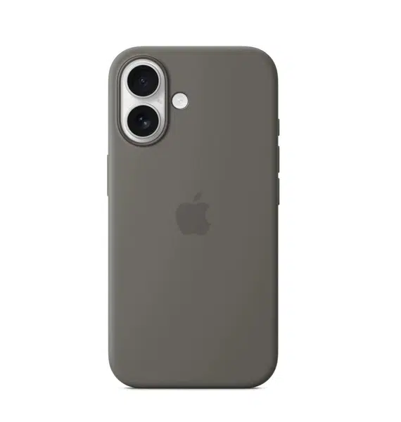 Silikonový kryt MYY33ZM/A Apple vč. Magsafe pro Apple iPhone 16, stone grey