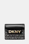 Peněženka Dkny dámská, černá barva, R52Z5M22