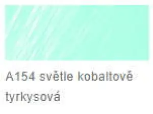 Štětečkový popisovač Faber-Castell – 154 světle kobaltově tyrkysový