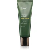 KUNDAL Sea Salt & Green Tea Scalp Scaler hloubkově čisticí peeling stimulující růst vlasů 200 g