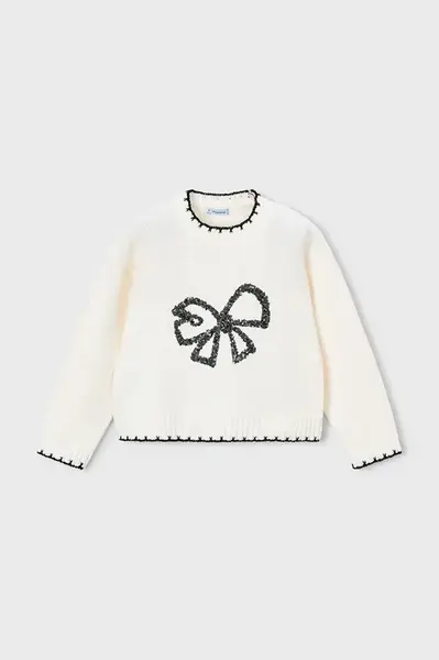 Dětský svetr Mayoral béžová barva, 4305