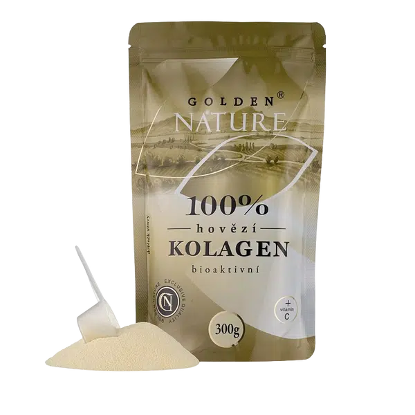 GOLDEN NATURE Hovězí kolagen Bioaktivní (Kolagenní peptidy) 300 g