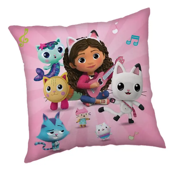 Dekorační polštářek Gabby&amp;#039;s Dollhouse 40 x 40 cm