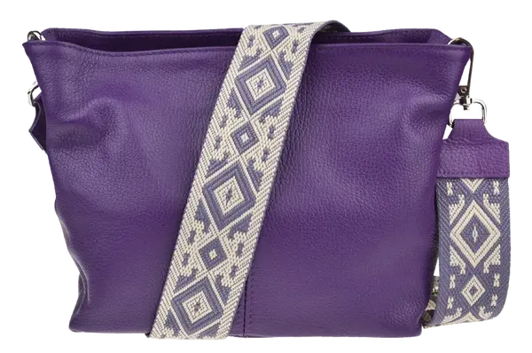 NovaKabelka.cz Batilda Viola s přídavným popruhem I