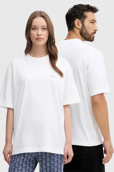 Bavlněné tričko Lacoste