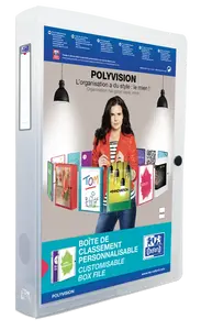 Oxford - Box na spisy Oxford Polyvision A4/4 cm