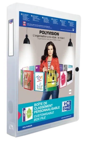Oxford - Box na spisy Oxford Polyvision A4/4 cm