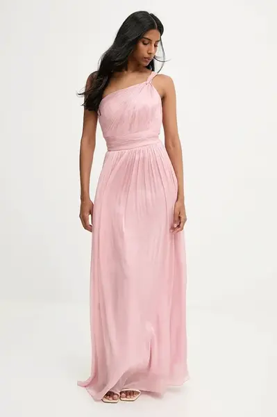 Šaty Answear.LAB růžová barva, maxi