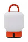 Bezdrátová stolní LED lampa Kooduu Loome 21 x 12 cm oranžová barva